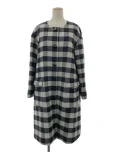 フォクシーブティックコート チェック カシミア混載 SP品 41301 2020年 ブラックの参考買取価格