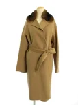 フォクシーブティックコート 21066 Coat チンチラファー付き カシミヤダブルフェイス ブラウンの参考買取価格