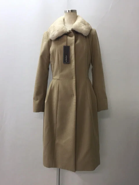 フォクシーブティック コート 2016年 35999 Coat Orsay ミンクファー カシミヤ ベージュ買取参考価格 | 大阪府高槻市