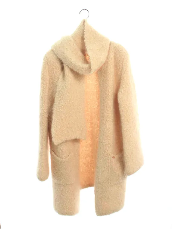 フォクシーブティック コート 40122 Knit Coat マフラー付き 2019年 ベージュ買取参考価格 | 堺市中区