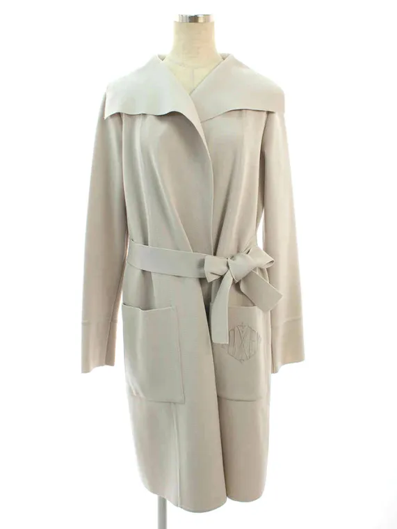 フォクシーブティック コート 40751 Knit Coat Morning Mist 2020年 ベージュ買取参考価格 | 大阪市北区