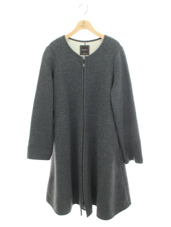フォクシーブティック コート 37151 Coat Sofia 2017年 ミディアムグレー買取参考価格 | 兵庫県川西市
