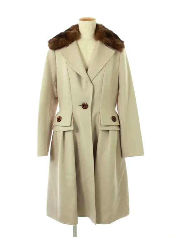 フォクシーブティック コート カシミヤダブルフェイス ロシアンセーブルファー 29021 2011年 ブラウン買取参考価格 | 和歌山県和歌山市