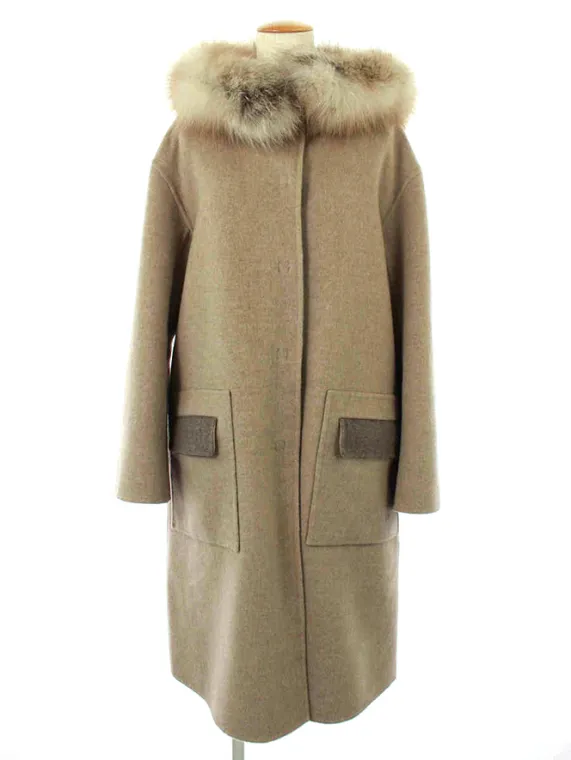 フォクシーブティック コート Coat CAPPUCCINO フォックスファー 37276 2017年 エスプレッソ ナチュラル買取参考価格 | 東京都港区