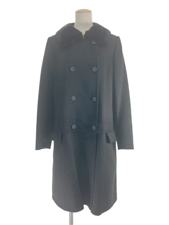 フォクシーブティック コート カシミヤダブルフェイス ミンク 33341 2014年 ブラック買取参考価格 | 大阪市西区