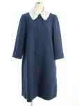 フォクシーブティックコート 39453 Coat Selena レース衿付き 2019年 ブルーの参考買取価格