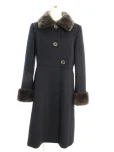 フォクシーブティックコート 34820 Coat Slender Shape ヌートリアファー 2015年 ミッドナイトブルーの参考買取価格