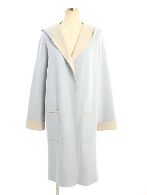 フォクシーブティック コート 40105 Knit Coat 2019年 ブルー買取参考価格 | 大阪市北区