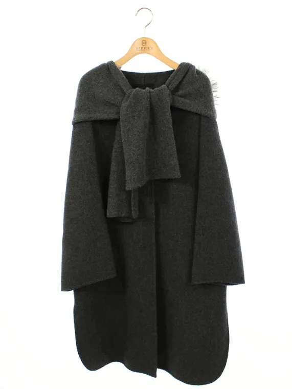フォクシーブティック コート 38808 Coat LYRIC ファーストール付き 2018年 チャコール買取参考価格 | 東京都大田区