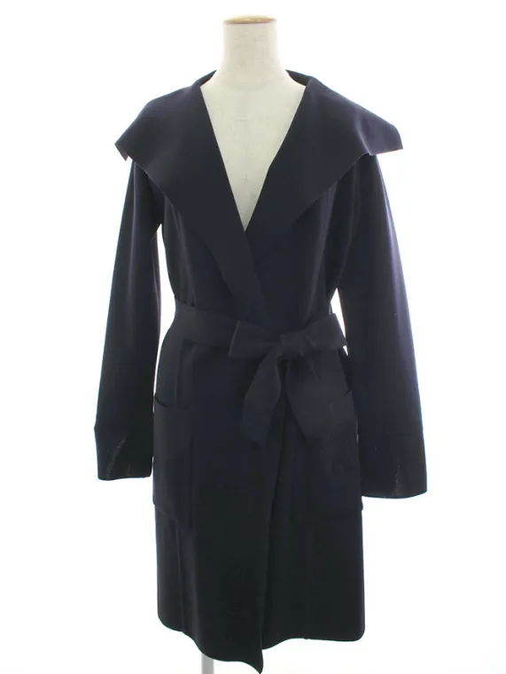 フォクシーブティック コート 40751 Knit Coat Morning Mist 2020年 ネイビー買取参考価格 | 大阪市阿倍野区