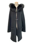 フォクシーブティックコート Knit Coat Teddy Fan テディファン フォックスファー 38833 2018年 ブラックの参考買取価格