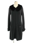 ルネ(Rene)コート ウール混 ニット ミンクファー Wジップ 6242510 2012年 ブラックの参考買取価格