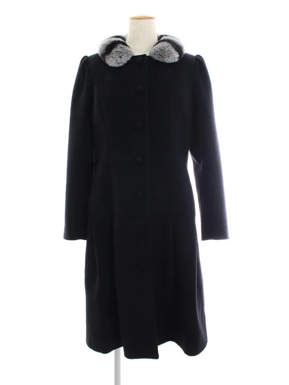 ルネ(Rene) コート LIMITED EDITION レッキスファー付き ロング 6738870 2017年 ブラック買取参考価格 | 埼玉県三郷市