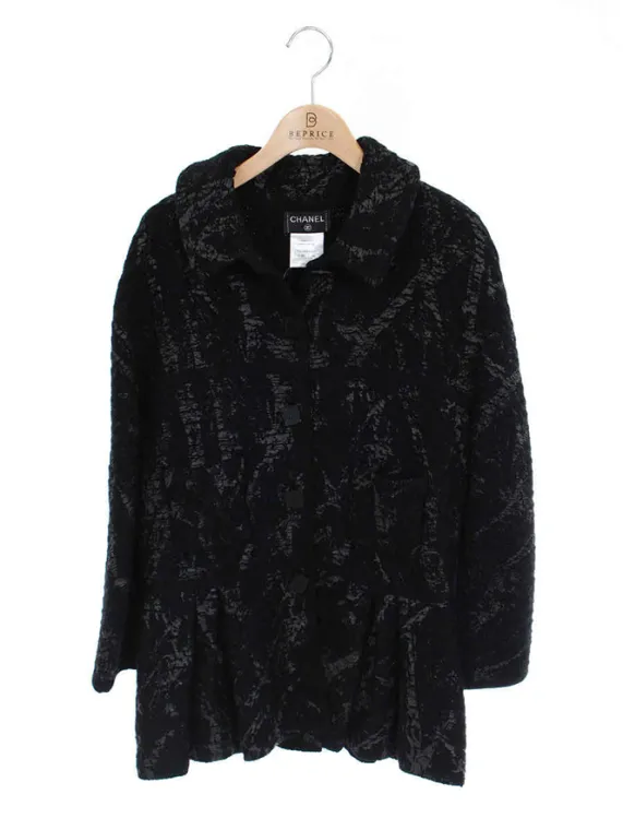 シャネル ジャケット ニット P42495K04282 ブラック買取参考価格 | 奈良県奈良市