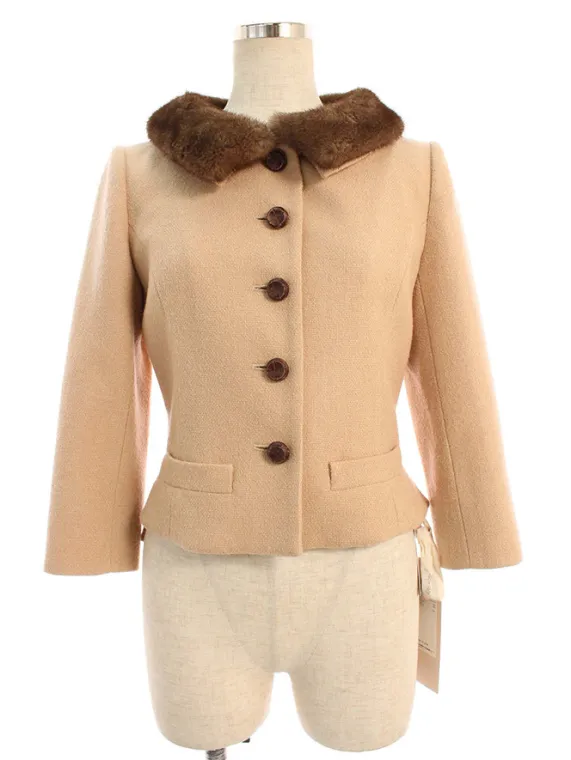 フォクシーニューヨーク ジャケット 32133 ヴィンテージシック ミンクファー 2010年 ベージュ買取実績 | 北海道