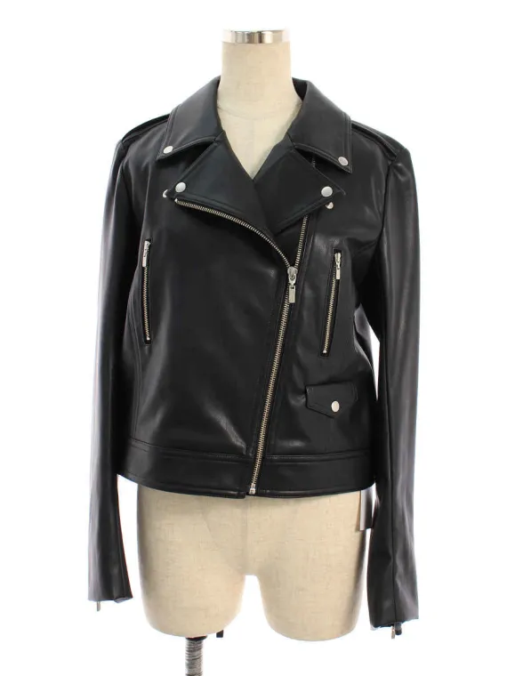 フォクシーニューヨーク ジャケット 37718 Leather Jacket 2017年 ブラック買取実績 | 鹿児島県鹿児島市