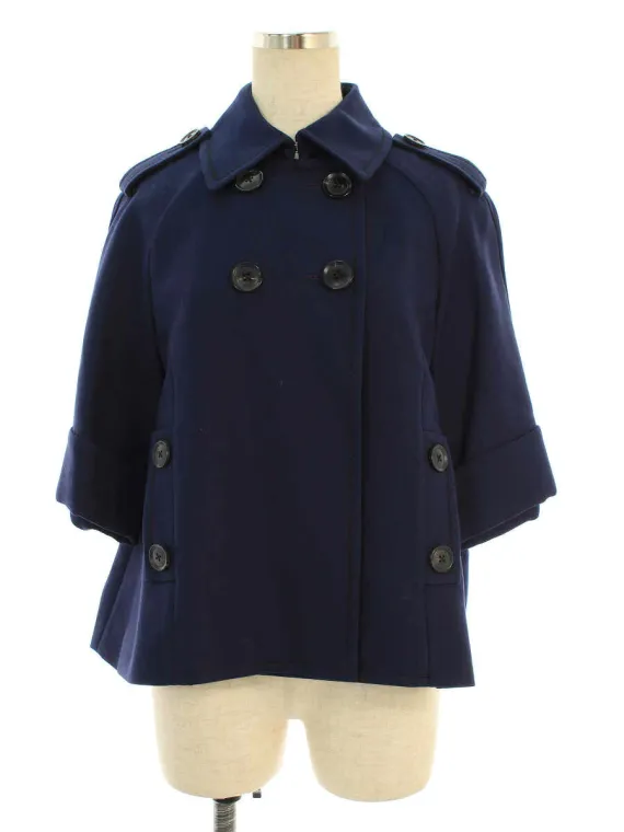フォクシーニューヨーク collection ジャケット 35631 Doubleface Cotton Crop Trench 2016年 ネイビー買取参考価格 | 兵庫県明石市