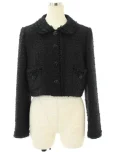 フォクシーブティックジャケット ジュエルツイード ラメ 38821 2018年 ブラックの参考買取価格