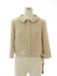 フォクシーブティックジャケット 38941 Jacket BOXY CROPPED 2018年 キャラメリゼの参考買取価格