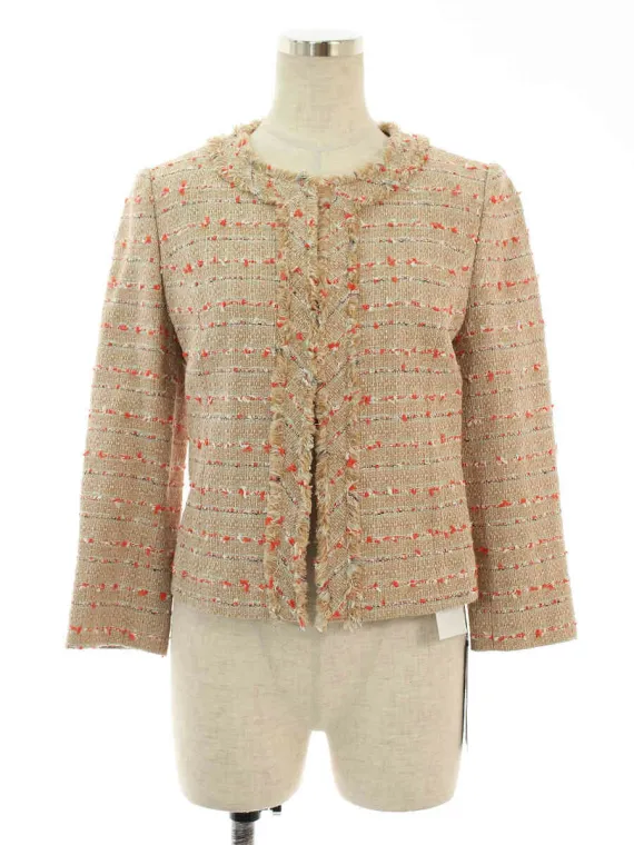フォクシーブティック ジャケット 38674 Jacket ツイード サンドマルチ 2018年 サンドベージュ買取参考価格 | 神奈川県小田原市