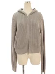 フォクシーブティックジャケット 38676 Knit Parka Hoodie Fan 2019年 グレーの参考買取価格