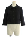 フォクシーブティックジャケット 38688 Jacket Champagne Tweed 2020年 ミッドナイトブルーの参考買取価格