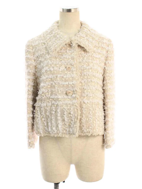 フォクシーブティック ジャケット 40746 Tweed short Jacket 2020年 ベージュ買取実績 | 兵庫県西宮市