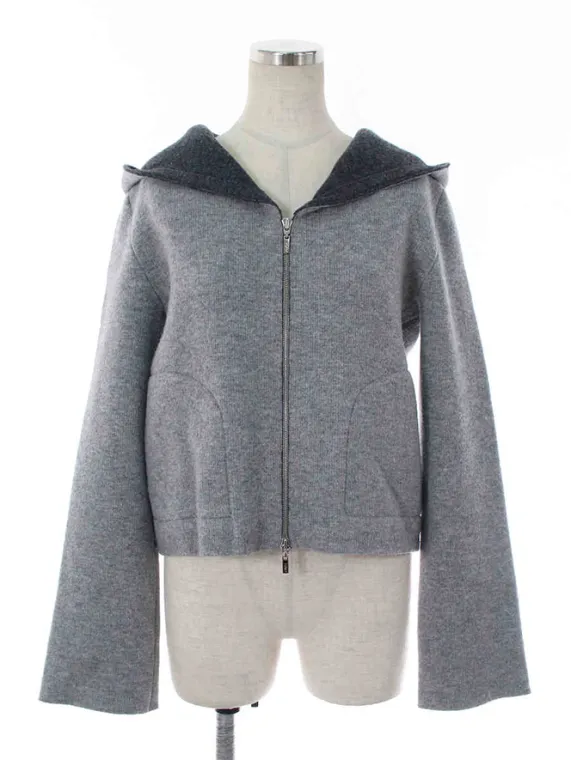 フォクシーブティック ジャケット 40191 Knit Parka script 2019年 グレー買取参考価格 | 神戸市東灘区