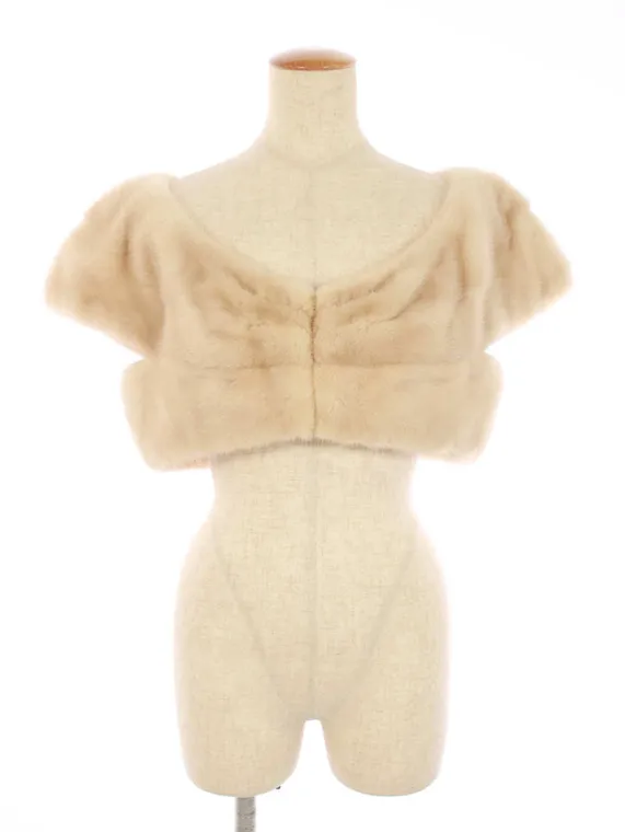 フォクシーブティック ジャケット FURボレロ ミンクファー 27568 2010年 ベージュ買取実績 | 神戸市東灘区