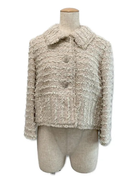 FOXEY BOUTIQUE フォクシーブティック ジャケット ベージュ 40 FOXEY BOUTIQUE フォクシーブティック ジャケット ベージュ 40