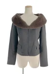 フォクシーブティックジャケット Jacket Mink Souffle 38538 2018年 チャコールの参考買取価格