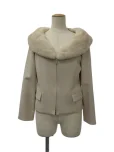 フォクシーブティックジャケット Jacket Mink Souffle 38538 2018年 オイスターベージュの参考買取価格
