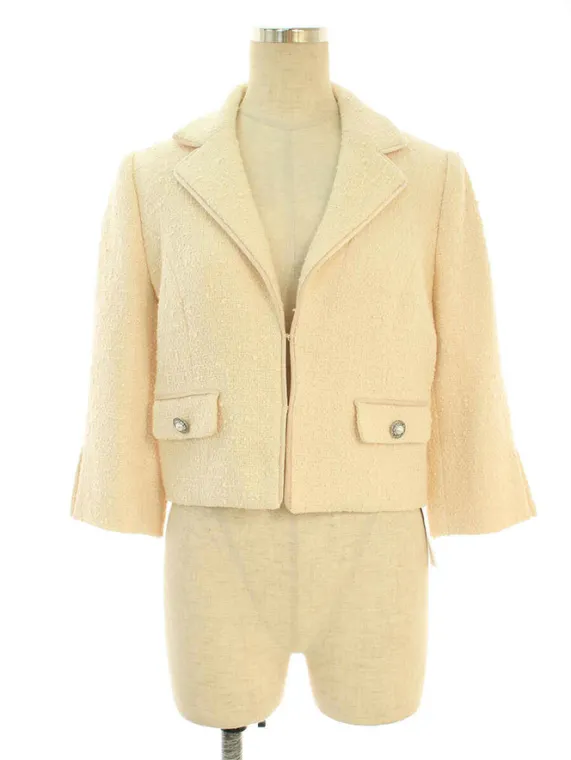 フォクシーブティック ジャケット 37621 Jacket GRACE TWEED 2018年 ベージュ買取参考価格 | 神戸市東灘区