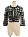 フォクシーニューヨーク collectionジャケット 40020 Joplin Knit Jacket ツイード 2019年 ホワイトの参考買取価格