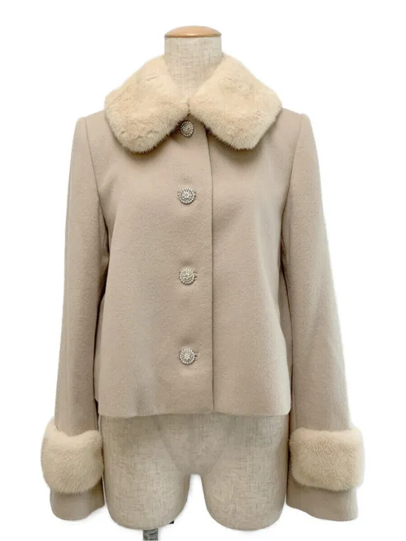 フォクシーブティック ジャケット Jacket Mink Jewel 41445 2020年 ベージュ買取参考価格 | 大阪市西区
