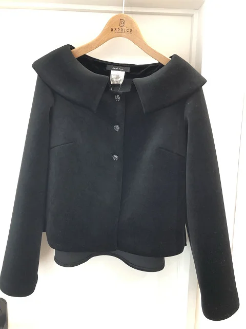ルネ(Rene) 2015年 5843020 ベロア カメリアボタン ジャケット ブラック買取参考価格 | 東京都目黒区