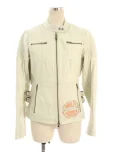 ハーレーダビッドソンレザージャケット SPRING BROOK LEATHER JACKET シングル ライダース 2014年 ホワイトの参考買取価格