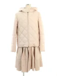フォクシーニューヨークダウンコート 36452 Coat 2Way キルティング フレアドッキング 36542 2017年 スモーキーピンクの参考買取価格