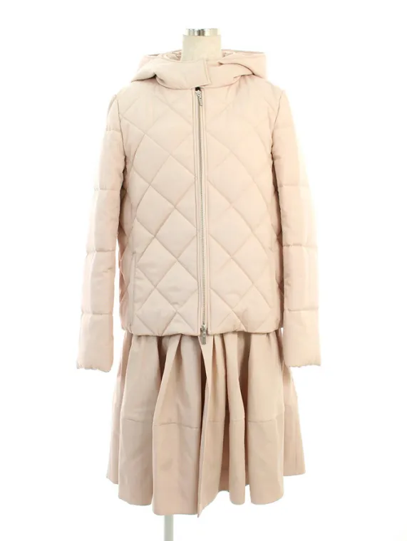 フォクシーニューヨーク ダウンコート 36452 Coat 2Way キルティング フレアドッキング 36542 2017年 スモーキーピンク買取参考価格 | 石川県金沢市