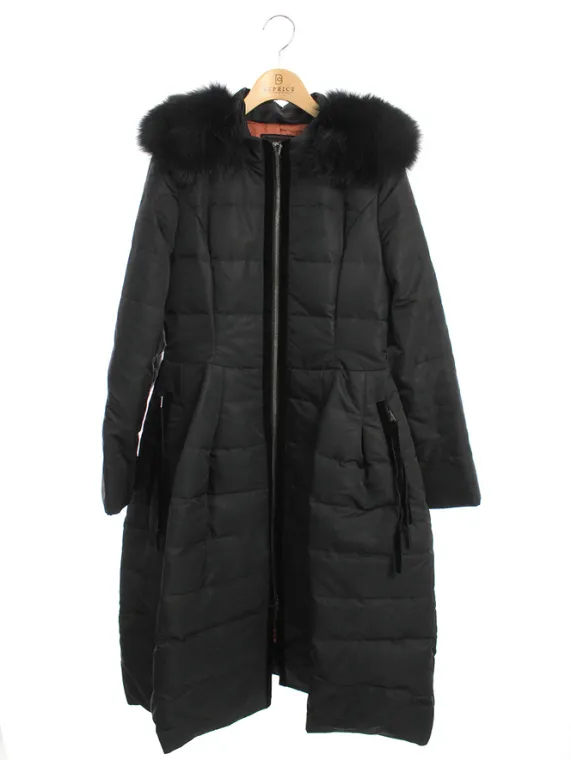 フォクシーブティック ダウンコート 39239 Coat FOXファー 2018年 ブラック買取参考価格 | 千葉県船橋市