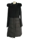 ルネ(Rene)ダウンコート カシミヤ混 フォックスファー 6638430 2016年 ブラックの参考買取価格
