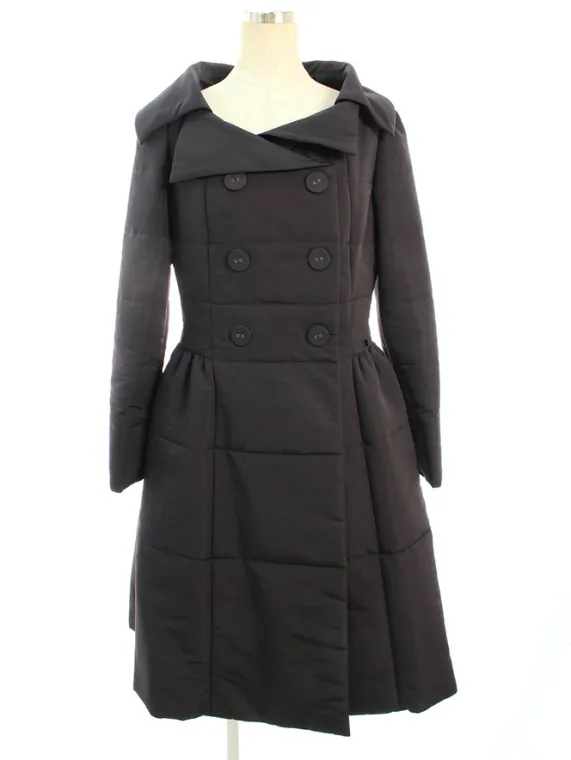 ルネ(Rene) ダウンコート FLUFFY COAT レディエレガンス ダブル 中綿 6538270 2015年 ブラック買取参考価格 | 大阪府交野市