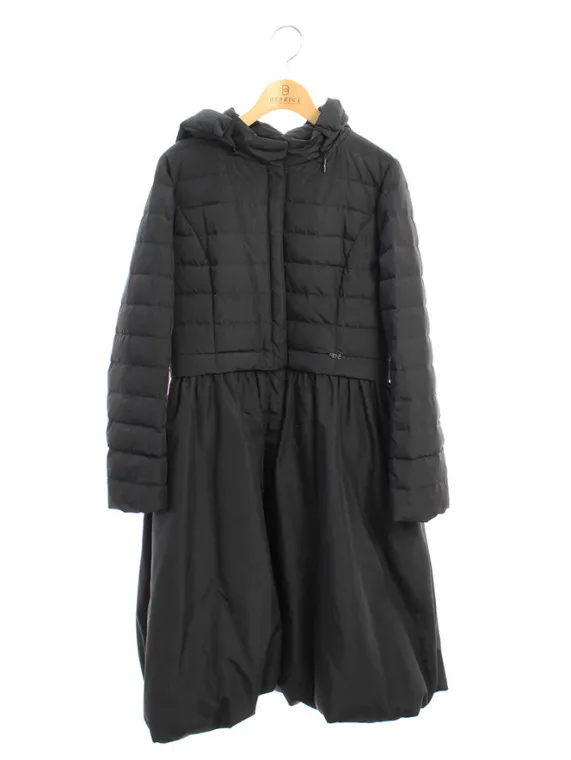 ルネ(Rene) ダウンコート ロング&ショート フード付き 6838340 2018年 ブラック買取参考価格 | 東京都練馬区