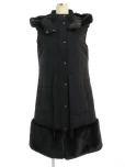 フォクシーニューヨーク collectionアウター 38933 Hoodie Vest 2018年 ブラックの参考買取価格