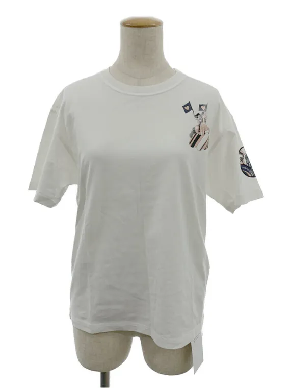 エルメス Tシャツ カットソー 22SS FAUBOURG RAINBOW フォーブルレインボー 2022年 ホワイト買取参考価格 | 東京都新宿区