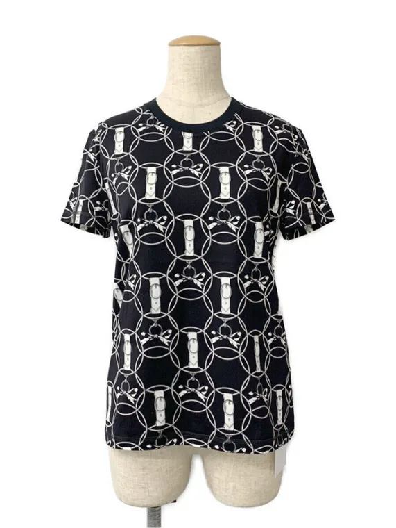 エルメス Tシャツ カットソー 22AW T-shirt droit imprim? Promenade du Matin 2H4618DB 2022年 ブラック買取参考価格 | 大阪市北区