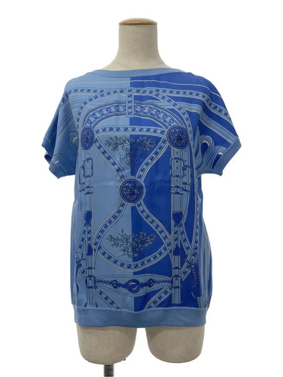 エルメス Tシャツ カットソー 22SS ツイルレーヌ ショートスリーブ グラン トゥラララ カット 2022年 ブルー買取参考価格 | 東京都中野区