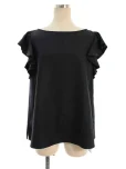 フォクシーニューヨークTシャツ カットソー 40612 Bellflower Sleeve Tops 2020年 ブラックの参考買取価格