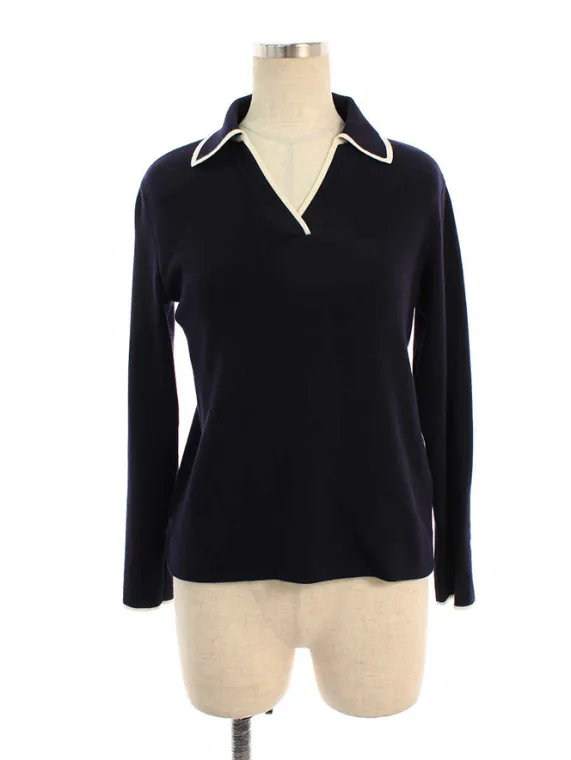 フォクシーブティック Tシャツ カットソー 40180 Sweater “Caramel Ribbon” 2019年 ネイビー買取参考価格 | 東京都葛飾区