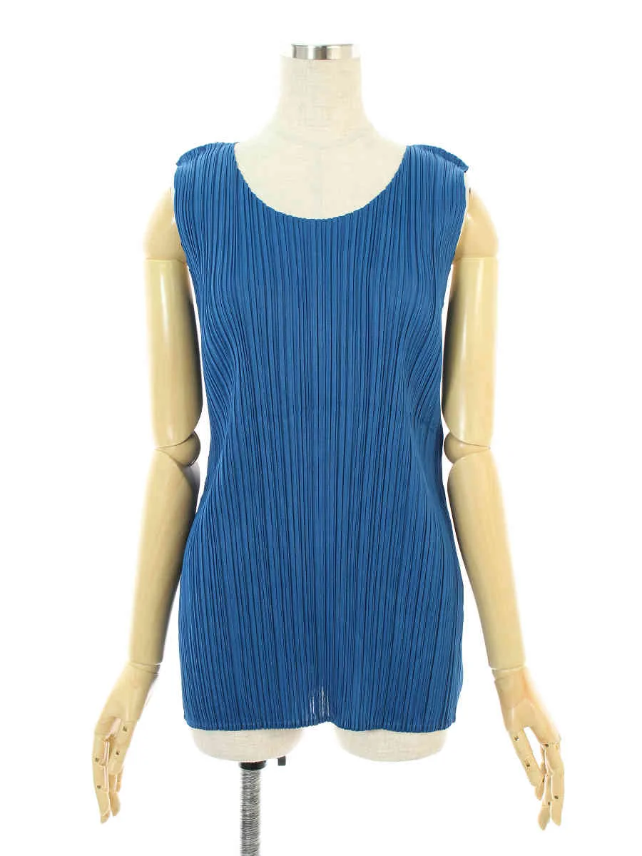 プリーツプリーズイッセイミヤケ カットソー プリーツ ストレッチ ブルー買取実績 | 東京都板橋区